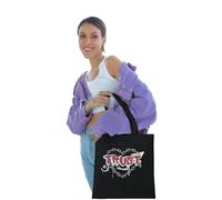 Republic of California Cotton Division Officiel Trust No One imprimé 100% coton |Réutilisable | Longue poignée | Voyages et achats |Sac fourre-tout 38 * 40 CM, Trust_Black_1, Taille unique