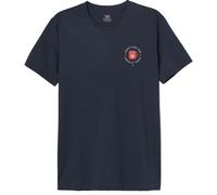 REPUBLIC OF CALIFORNIA « Jamais sans Mon Chocolat Chaud » MEREPCZTS057 T-Shirt Homme, Navy, Taille L
