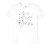 Republic Of California « Let Your Dream Bloom » GIREPCZTS039 T-Shirt Enfant, Blanc, Taille 08 Ans