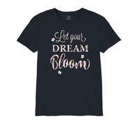 Republic Of California « Let Your Dream Bloom » GIREPCZTS039 T-Shirt Enfant, Navy, Taille 08 Ans