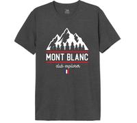Republic Of California « Mont Blanc Club Explorer » MEREPCZTS040 T-Shirt Homme, Anthracite Chine, Taille L