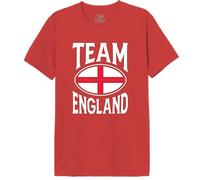Republic of California « Team England » MEREPCZTS133 T-Shirt Homme, Rouge, Taille XL