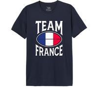 Republic of California « Team France » MEREPCZTS132 T-Shirt Homme, Navy, Taille 3XL