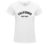 Republic Of California WOREPCZTS100 T-Shirt, Blanc, XXL Femme