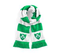 Republic of Ireland Écharpe rétro traditionnelle de football avec logo brodé