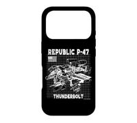 Republic P47 Thunderbolt USA fête des pères Coque pour iPhone 17 Pro