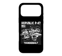 Republic P47 Thunderbolt USA fête des pères Coque pour iPhone 17 Pro Max