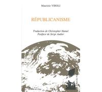 Republicanisme - Maurizio Viroli - Le Bord De L'eau Eds - broché - Essai