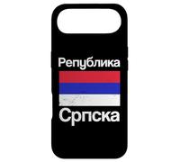 Republika Srpska Écriture cyrillique Pays des Balkans serbes Coque pour iPhone Air