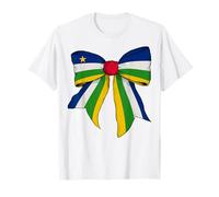 République Centrafricaine Fierté Centrafricaine Coquette Bow T-Shirt