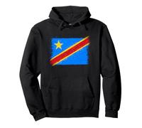 République Démocratique Congo Fierté Drapeau RDC Fiers Fans Sweat à Capuche
