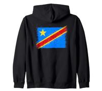 République Démocratique Congo Fierté Drapeau RDC Fiers Fans Sweat à Capuche