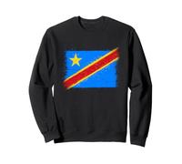 République Démocratique Congo Fierté Drapeau RDC Fiers Fans Sweatshirt