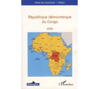 République démocratique du Congo 2008 - Collectif - L'harmattan - broché - Essai