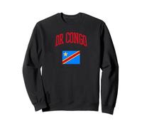 République démocratique du Congo Culture Drapeau Graphique Sweatshirt