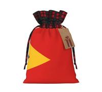 République démocratique du Timor-Leste deux couleurs Sac cadeau M Beau Pratique Convient pour Noël Anniversaire