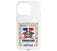 République Dominicaine Femmes Idea Herencia Hispánica Dominicana Coque pour iPhone 15 Pro Max