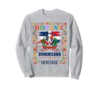 République Dominicaine Femmes Idea Herencia Hispánica Dominicana Sweatshirt