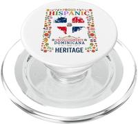 République Dominicaine Idea Kids & Herencia Hispánica Dominicana PopSockets PopGrip pour MagSafe