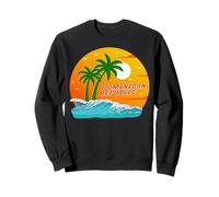 République Dominicaine Palmier Coucher de Soleil Souvenir Sweatshirt