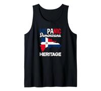 République Dominicaine Pride Hispanic Dominicana Heritage Débardeur