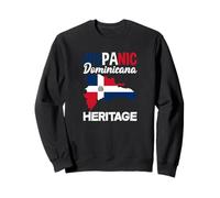 République Dominicaine Pride Hispanic Dominicana Heritage Sweatshirt
