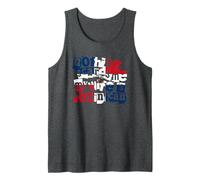 République Dominicaine Rien ne me Fait Peur Ma Femme est Dominicaine Débardeur