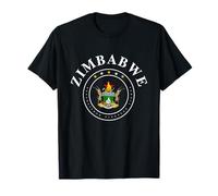 République du Zimbabwe, Armoiries Unité, liberté, Travail 1980 T-Shirt