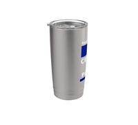 République Française Certificat de Pauvreté Chômage Dette Gobelet isotherme en acier inoxydable double paroi