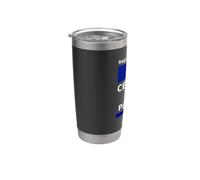 République Française Certificat de Pauvreté Chômage Dette Gobelet isotherme en acier inoxydable double paroi
