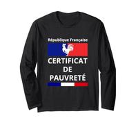 République Française Certificat de Pauvreté Chômage Dette Manche Longue