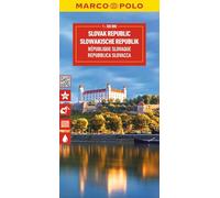 MAIRDUMONT Carte Marco Polo République slovaque 1:300 000 Highlights