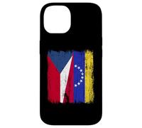 République tchèque Venezuela Demi Drapeau Tchèque Maillot vénézuélien Coque pour iPhone 14