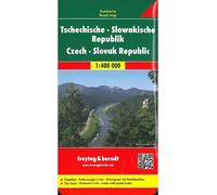 Republiques tcheque & slovaque 1/500000 - Collectif - Freytag Et Brendt - broché - Atlas / carte