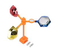 Répucteur dissuasif Reprendre à 360 degrés Rotation de rotation clignotante Dispositif d'oiseaux d'oiseau pour Orchard Field Garden ABS MATÉRIAUX ABS 16,14 pouces Diamètre de