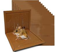 Repulseo® Pieges a Colle Souris Rat Glue,Deratisation Attrape Souris Professionnel, Glu Extra Forte Aromatisee [10 pcs]