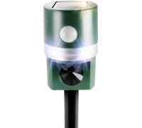 Répulseur d'animaux Gardigo Type de fonctions à ultrason, flash, à détection de mouvement, solaire, effet dissuasif 1 pc(s)