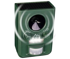 Répulseur d'animaux Gardigo Type de fonctions multiple fréquence, éclairage LED, solaire 1 pc(s)