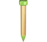 Répulseur de campagnols à vibration - GARDIGO - Champ d'action 1250 m² - Fonctionnement sur piles