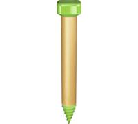 Répulseur de campagnols Gardigo Deluxe Ameisen-, Maulwurf-, Wühlmausvertreiber Type de fonctions à vibration Champ d'action 1250