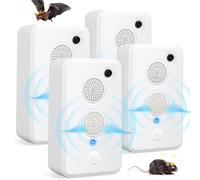 Répulsif à chauves-souris - Contrôle ultrasonique pour chauves-souris - Rechargeable - Pour grenier, porche, utilisation en intérieur et en extérieur - Respectueux des humains et des animaux