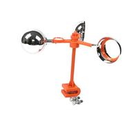 Répulsif à Oiseaux avec Répulsif Solaire, Dissuasif Réfléchissant pour Oiseaux, Dispositifs Anti- Rotatifs à 360 °, 30, 5 Cm de Haut, pour Verger, éloigner Les Du Jardin, de La Cour, Base Isolée