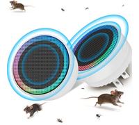 Répulsif à ultrasons antiparasitaire 2026 mis à niveau, piège à souris d'intérieur, appareils répulsifs électroniques pour souris, rongeurs, cafards, souris, moustiques, araignées, rats