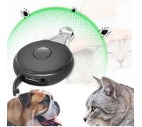 Répulsif à ultrasons Contre Les Moustiques puces et Les tiques pour Animaux, Anti Tique Ultrason électronique Répulsif Contre