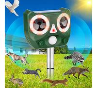 Répulsif à ultrasons pour animaux en plein air, répulsif écureuil -6,23