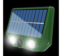 Répulsif à ultrasons pour chat | Répulsif pour animaux | Répulsif pour chats | Alimenté par USB solaire 9,4 x 7,4 x 3 cm IP66 étanche 200-300 m Portée 20-36,5 kHz Fréquence d'économie d'énergie pour