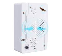 Répulsif à ultrasons pour chauve-souris - Système répulsif à ultrasons - Répulsif pour animaux - Pour l'intérieur et la maison - Dissuasion contre les parasites - Empêche les chauves-souris et les