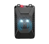 Répulsif à ultrasons pour rongeurs, 1 lot de répulsif à souris sous le capot de voiture avec lumière stroboscopique, alimentation par batterie rechargeable pour garder les souris loin des moteurs de