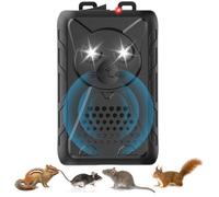 Répulsif à ultrasons pour voiture, sous le capot, avec lumière stroboscopique, répulsif contre les rats, les rongeurs, les nuisibles pour voitures, camping-cars, voitures, moteur, camion, garage