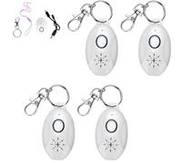 Répulsif à ultrasons, répulsif à tiques en plein air, répulsif électronique à puces, tiques, araignées, cafards, insectes (Lot de 2 pièces)